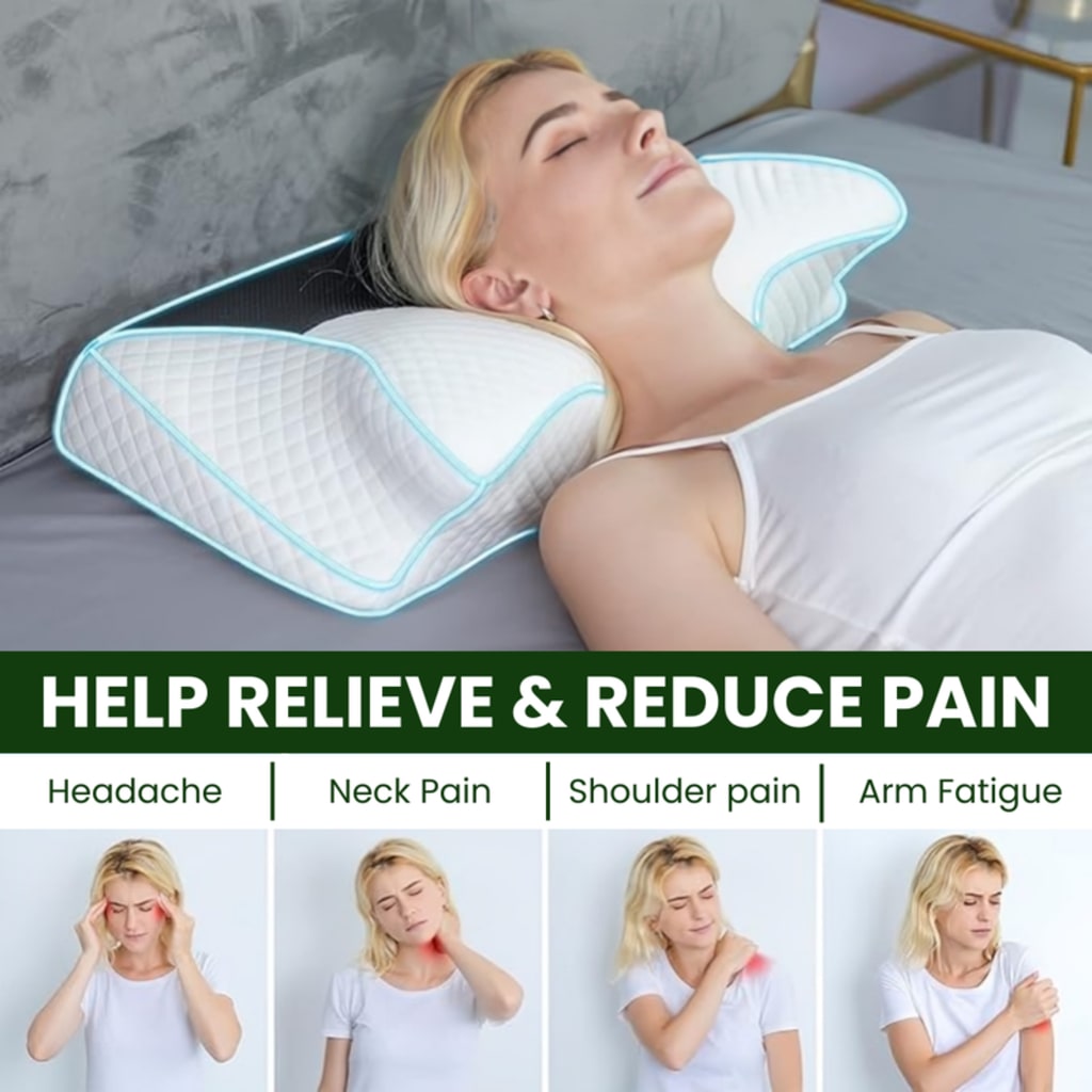 SleepCradle - Neck & Shoulder Relief Pillow